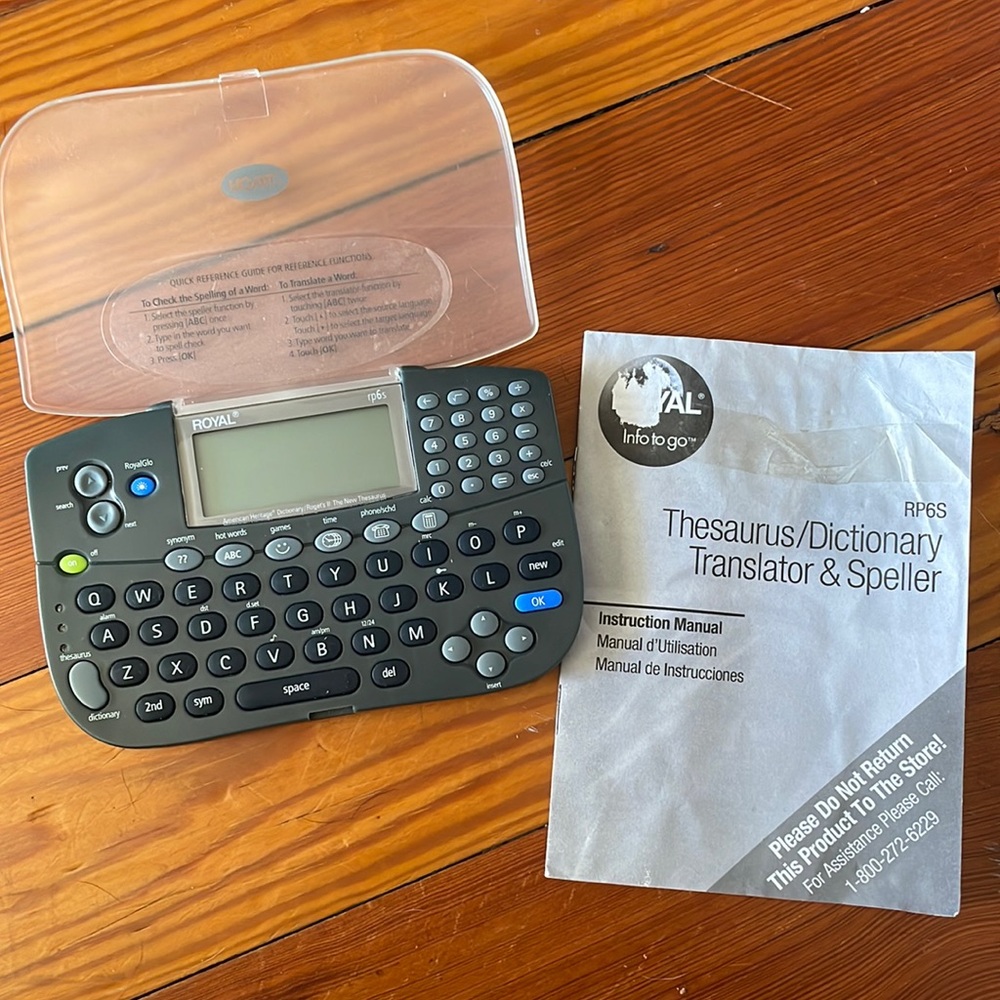 Royal Thesaurus/Dictionary/Translator/Speller